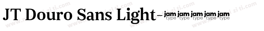 JT Douro Sans Light字体转换 JT Douro Sans Light字体转换